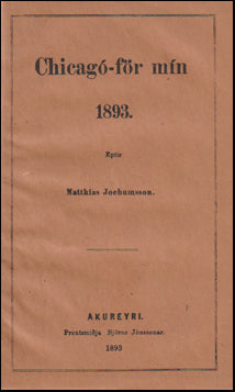 Chicagó-för mín 1893 # 61428