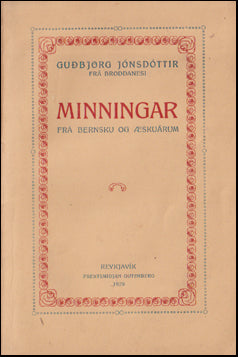 Minningar frá bernsku og æskuárum # 85087