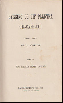 Bygging og líf plantna # 61483
