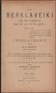 Um Berklaveiki sem þjóðarmein # 61644