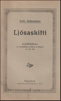 Ljósaskifti # 61772