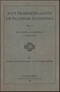 Brjef til Finns Magnússonar # 61789