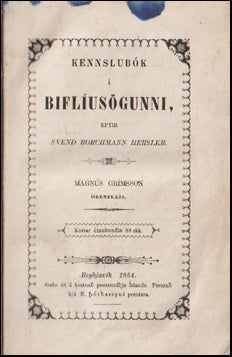 Kennslubók í biflíusögunni # 61880