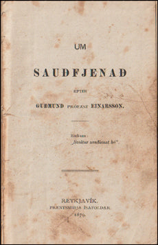 Um sauðfjenað # 61905
