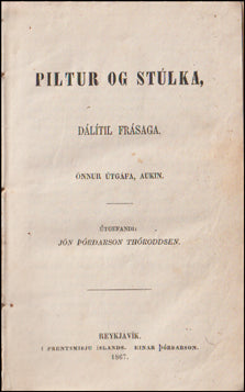 Piltur og stúlka # 61948