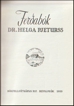Ferðabók dr. Helga Pjeturss # 76533