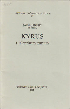 Kyrus í íslenzkum rímum # 62199
