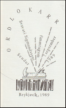 Orðlokarr. Sendur Svavari Sigmundssyni # 62224
