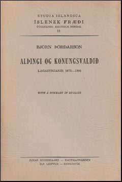 Alþingi og konungsvaldið # 62283
