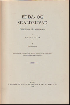 Edda- og Skaldekvad # 62289