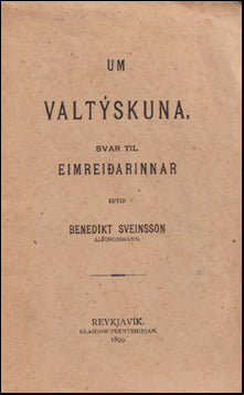 Um Valtýskuna # 62518