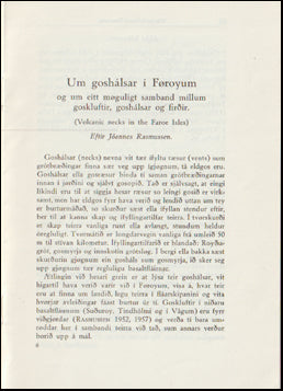 Um goshálsar í Føroyum # 62792
