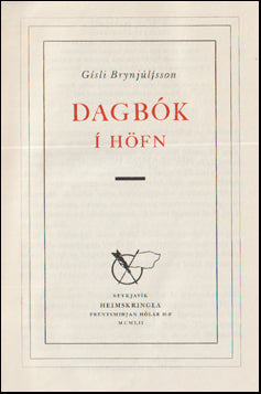 Dagbók í Höfn # 69337