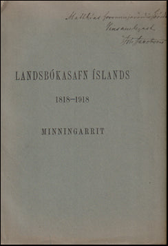Landsbókasafn. Minningarrit # 62962