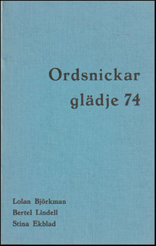 Ordsnickarglädje 74 # 63029