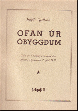 Ofan úr óbyggðum # 63064