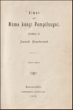 Rímur saman í bók # 63185