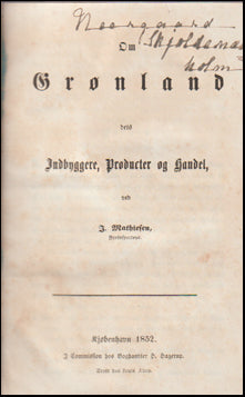 Om Grønland # 63204