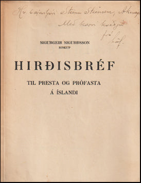 Hirðisbréf til presta og prófasta á Íslandi # 63214
