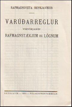 Varúðarreglur # 63238