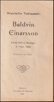Baldvin Einarsson # 63242