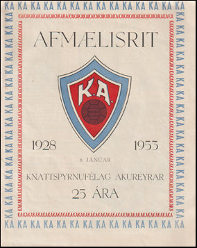 Afmælisrit. Knattspyrnufélag Akureyrar 25 ára # 63342