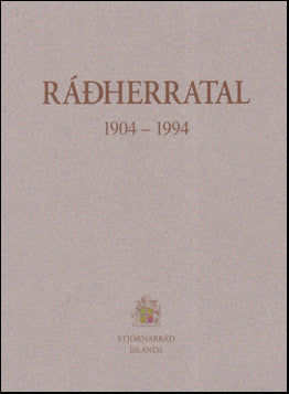 Ráðherratal 1904-1994 # 63345