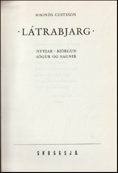 Látrabjarg. Nytjar, björgun, sögur og sagnir # 63862