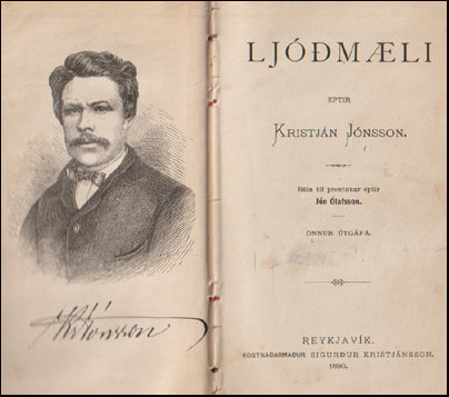 Ljóðmæli eptir Kristján Jónsson # 64052
