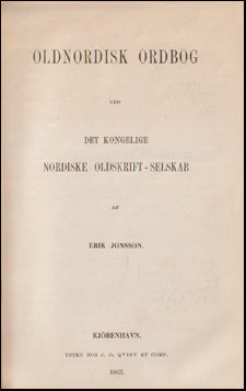 Oldnordisk ordbog # 64434