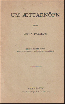 Um ættarnöfn # 64473