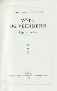 Vötn og veiðimenn # 64652