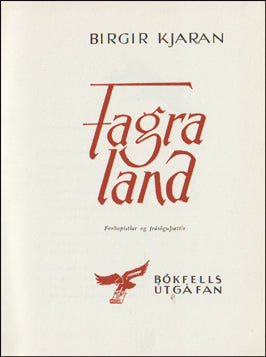 Fagra land. Ferðapistlar og frásöguþættir # 64659