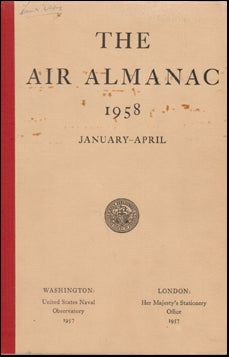 The Air Almanac 1958 # 65195