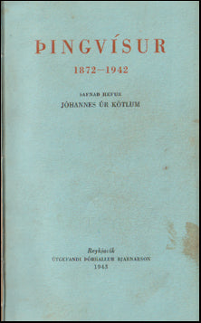 Þingvísur 1872 - 1942 # 65211