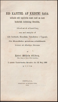 Nio kapitel af Kristni saga # 65217