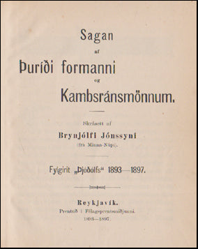 Sagan af Þuríði formanni og Kambsránsmönnum # 65251