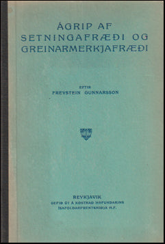 Ágrip af setningafræði # 65326