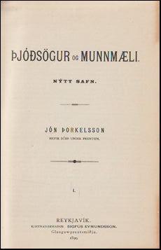 Þjóðsögur og munnmæli # 65543