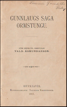 Gunnlaugs saga Ormstungu # 65561