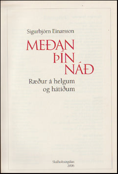 Meðan þín náð # 65673