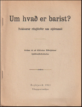 Um hvað er barist? # 65926