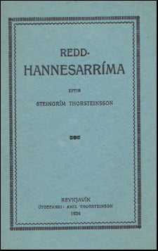 Redd-Hannesarríma # 66031