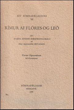 Rímur af Flóres og Leó # 66286