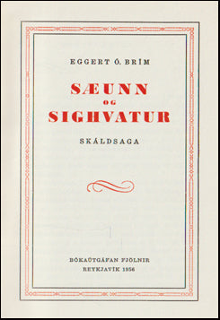 Sæunn og Sighvatur # 66340