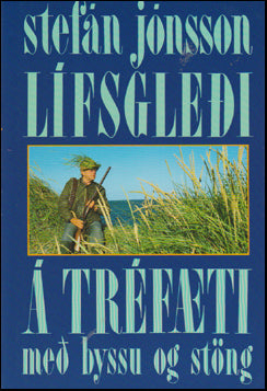 Lífsgleði á tréfæti með byssu og stöng # 80812