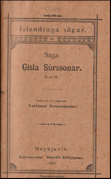 Saga Gísla Súrssonar - Fóstbræðra saga # 66527