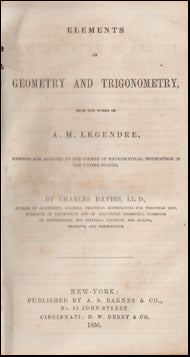 Elements of Geometry and Trigonometry # 66556