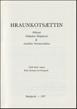 Hraunkotsættin # 21559