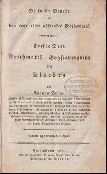 Den første Grunde til den rene eller abstrakte Mathematik I-III # 66807